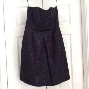 Black Vintage Cocktail Dress - Size 4